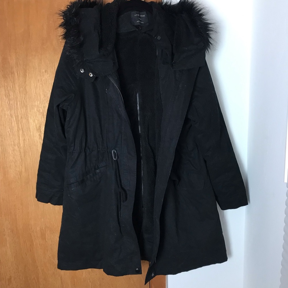 Black Winter Coat